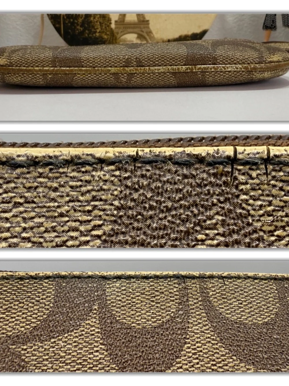 ALLURING COACH STAR LOGO MONOGRAM WRISTLET!